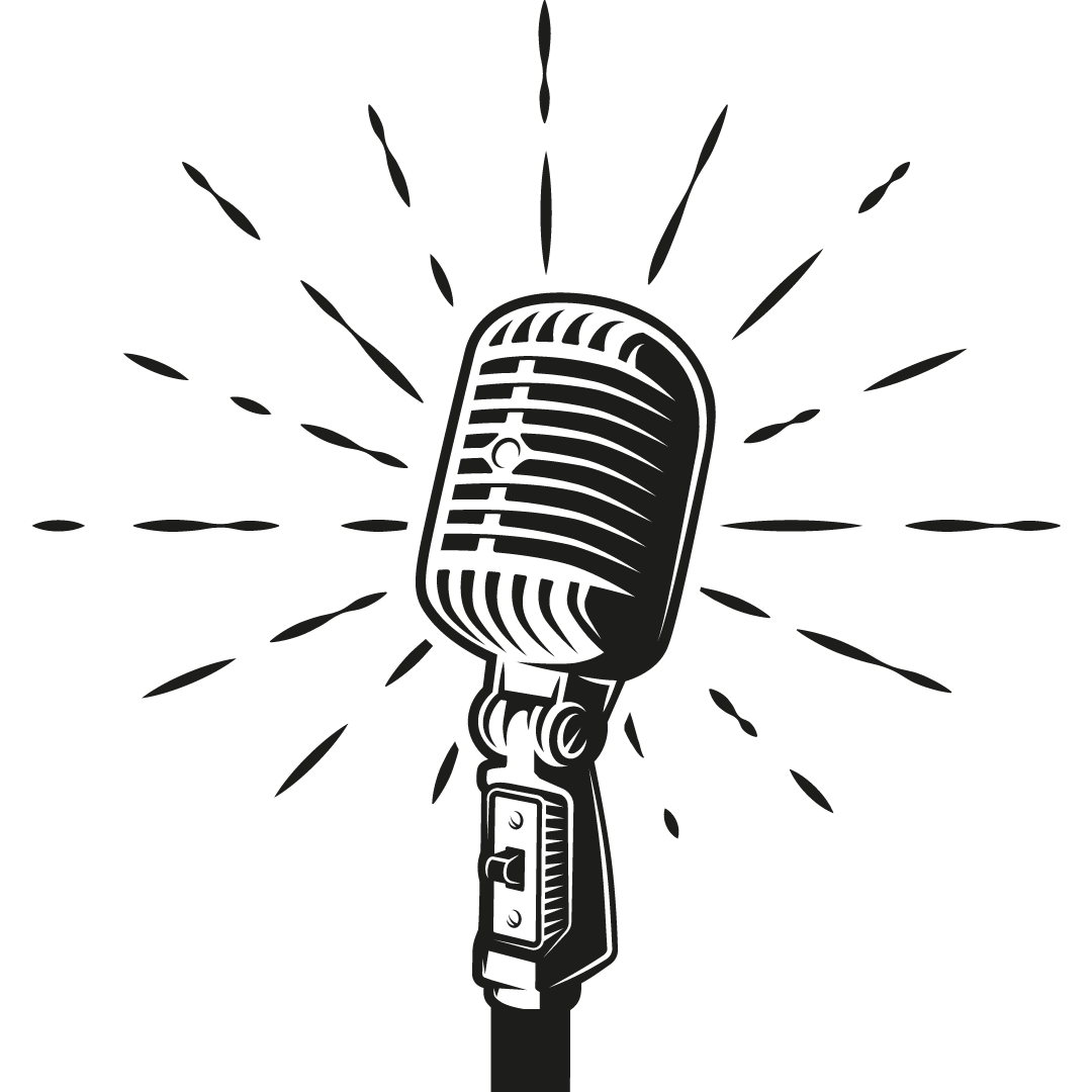 old school microphone